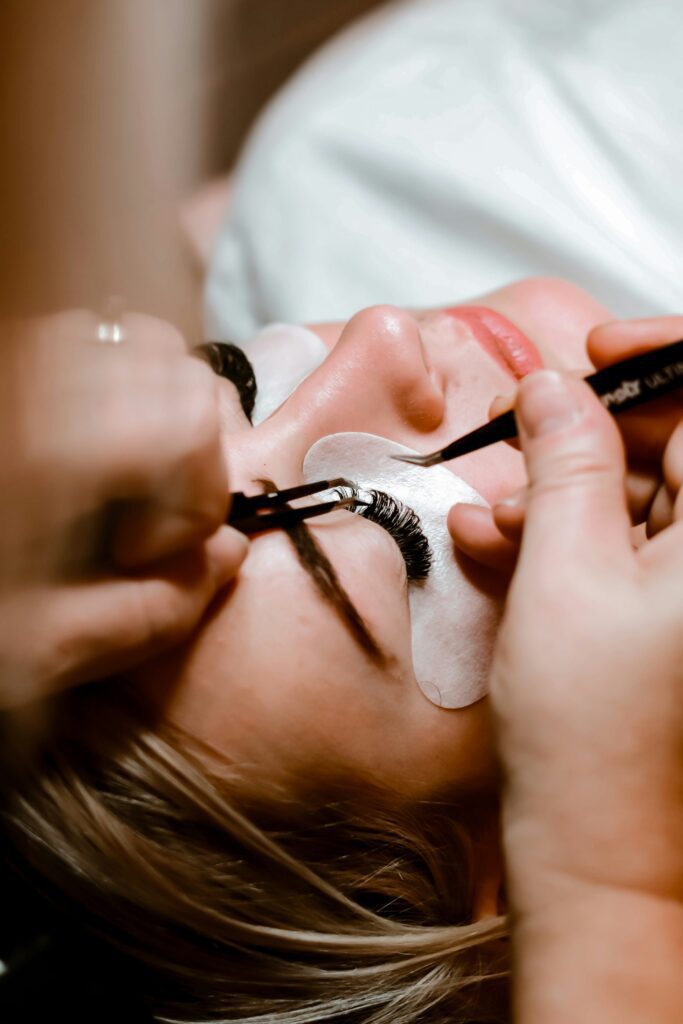 Eyelash Extensions in Parrish for fuller, longer lashes