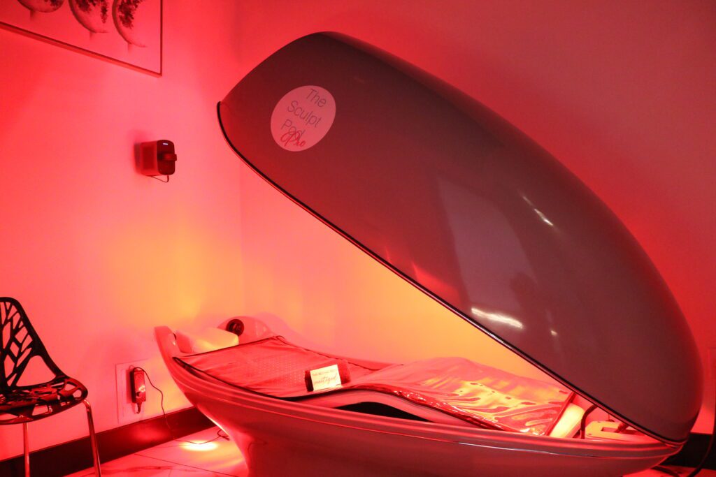 Sculpt Pod session at Sun Tanner Spa
