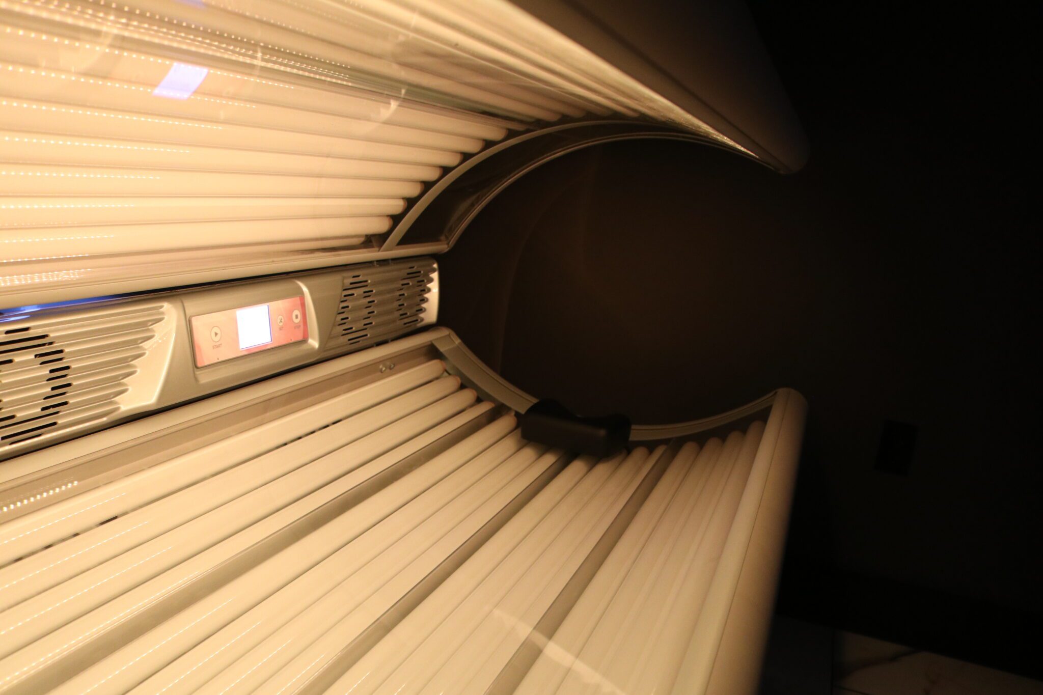 UV tanning bed at Sun Tanner Spa in Parrish