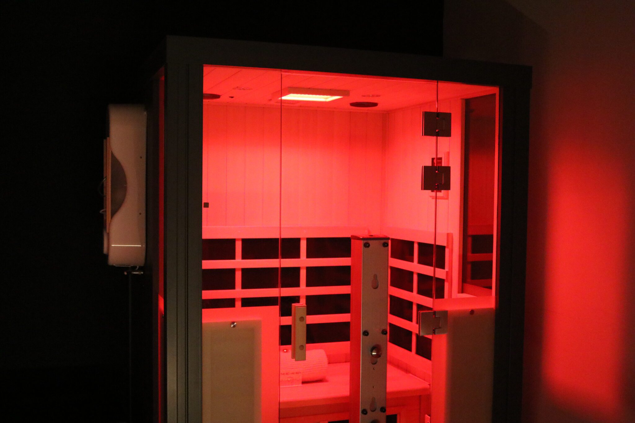 Halo therapy session at Sun Tanner Spa